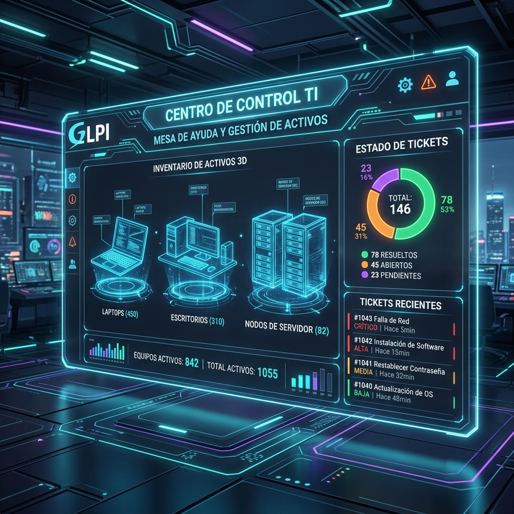 GLPI Mesa de Ayuda e Inventarios